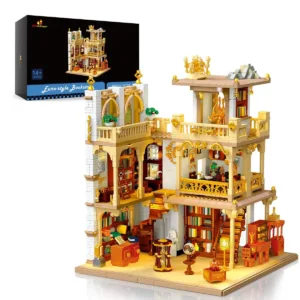 JMBricklayer 30126 La Librairie de Style Européen — meilleur prix sur Planet-Brick (visuel principal)