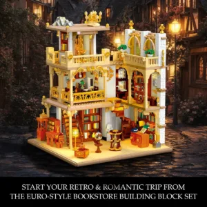 JMBricklayer 30126 La Librairie de Style Européen — comparateur de prix sur Planet-Brick (vue détail 1)