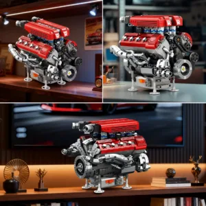 JMBricklayer 33015 Le Moteur V8 — bons plans et promos sur Planet-Brick (vue détail 3)