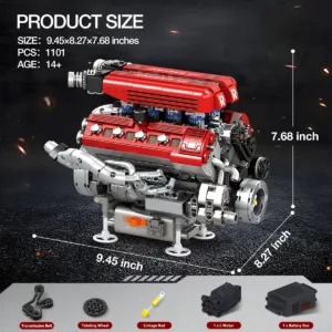 JMBricklayer 33015 Le Moteur V8 — meilleure offre du moment sur Planet-Brick (vue détail 5)
