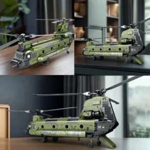 JMBricklayer 33031 L'Hélicoptère CH-47 — comparateur de prix sur Planet-Brick (vue détail 1)
