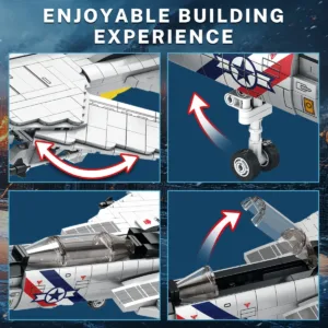 JMBricklayer 33032 Le Chasseur F-14 — bons plans et promos sur Planet-Brick (vue détail 3)