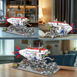 JMBricklayer 33042 Le Sous-marin Habité Jiaolong — meilleure offre du moment sur Planet-Brick (vue détail 5)