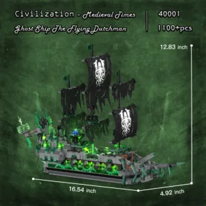 JMBricklayer 40001 Le Hollandais Volant — comparateur de prix sur Planet-Brick (vue détail 1)