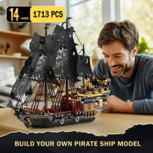 JMBricklayer 40002 Le Black Pearl — prix le plus bas sur Planet-Brick (vue détail 6)