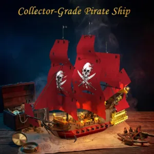 JMBricklayer 40003 Queen Anne's Revenge Ship 40003 | 2527 + PCS — bons plans et promos sur Planet-Brick (vue détail 3)