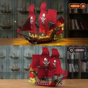 JMBricklayer 40003 Queen Anne's Revenge Ship 40003 | 2527 + PCS — comparez les prix sur Planet-Brick (vue détail 4)
