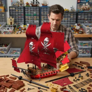 JMBricklayer 40003 Queen Anne's Revenge Ship 40003 | 2527 + PCS — prix le plus bas sur Planet-Brick (vue détail 6)