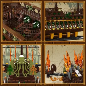 JMBricklayer 40101 Le Hollandais Volant - Navire Pirate — où acheter au meilleur tarif sur Planet-Brick (vue détail 2)
