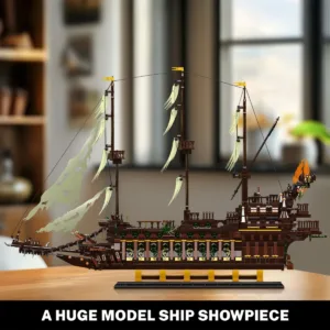 JMBricklayer 40101 Le Hollandais Volant - Navire Pirate — comparez les prix sur Planet-Brick (vue détail 4)