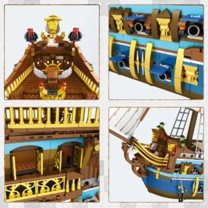 JMBricklayer 40103 Le Navire de la Flotte Royale — bons plans et promos sur Planet-Brick (vue détail 3)