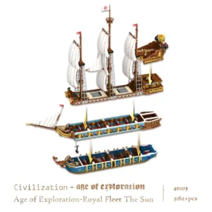 JMBricklayer 40103 Le Navire de la Flotte Royale — comparez les prix sur Planet-Brick (vue détail 4)