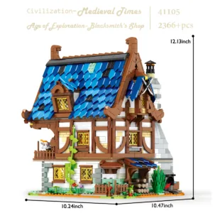 JMBricklayer 41105 Âge des Explorations - La Forge — comparateur de prix sur Planet-Brick (vue détail 1)