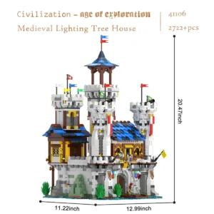 JMBricklayer 41106 Âge des Explorations - Le Château du Lion d'Or — comparateur de prix sur Planet-Brick (vue détail 1)
