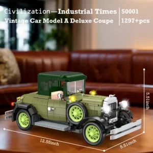 JMBricklayer 50001 La Voiture Vintage — bons plans et promos sur Planet-Brick (vue détail 3)