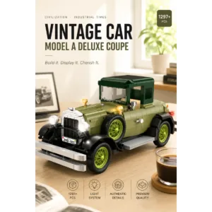 JMBricklayer 50001 La Voiture Vintage — prix le plus bas sur Planet-Brick (vue détail 6)
