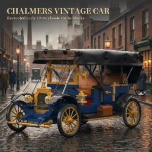 JMBricklayer 50003 Vintage Car Model Building Set 50003 | 1226 + PCS — comparateur de prix sur Planet-Brick (vue détail 1)