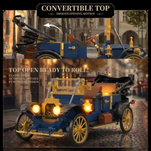 JMBricklayer 50003 Vintage Car Model Building Set 50003 | 1226 + PCS — meilleure offre du moment sur Planet-Brick (vue détail 5)