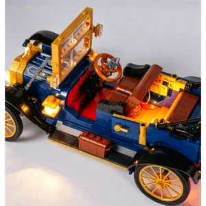 JMBricklayer 50003 Vintage Car Model Building Set 50003 | 1226 + PCS — prix le plus bas sur Planet-Brick (vue détail 6)