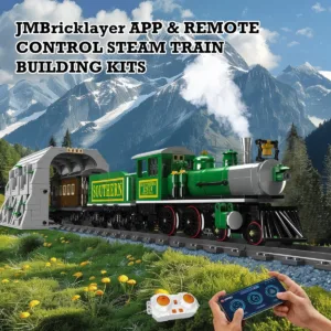 JMBricklayer 51110 La Locomotive à Vapeur 4-4-0 — bons plans et promos sur Planet-Brick (vue détail 3)