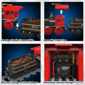 JMBricklayer 51111 Le Train The General — comparatif marchands sur Planet-Brick (vue détail 7)