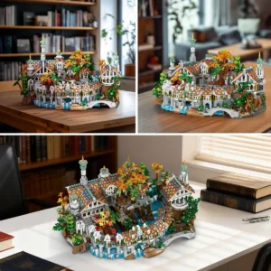 JMBricklayer 55015 Medieval Valley City Building Set for Adults 55015 | 4406 Pcs — bons plans et promos sur Planet-Brick (vue détail 3)