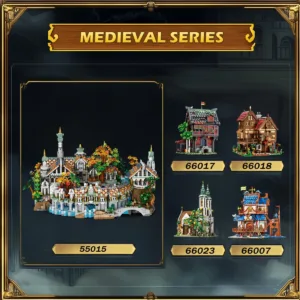 JMBricklayer 55015 Medieval Valley City Building Set for Adults 55015 | 4406 Pcs — comparatif marchands sur Planet-Brick (vue détail 7)