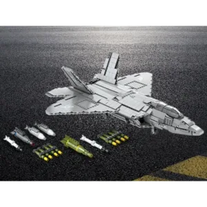 JMBricklayer 60003 Le Chasseur F-22 Raptor — meilleure offre du moment sur Planet-Brick (vue détail 5)