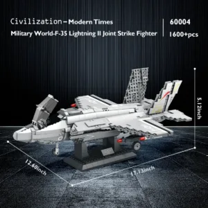 JMBricklayer 60004 L'Avion de Chasse Militaire — comparateur de prix sur Planet-Brick (vue détail 1)