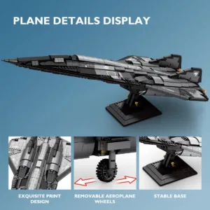 JMBricklayer 60012 L'Avion de Reconnaissance SR-72 Eagle — où acheter au meilleur tarif sur Planet-Brick (vue détail 2)