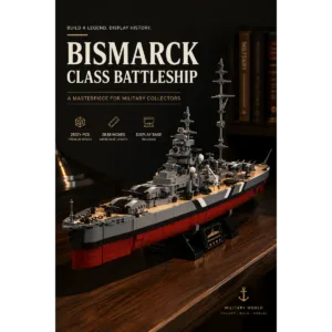 JMBricklayer 60015 Bismarck Battleship 60015 | 2537+PCS | 1:300 — achat malin sur Planet-Brick (vue détail 8)