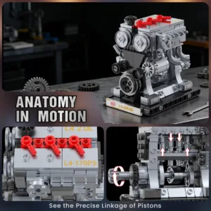 JMBricklayer 60023 Le Mini Moteur 3-en-1 — comparez les prix sur Planet-Brick (vue détail 4)