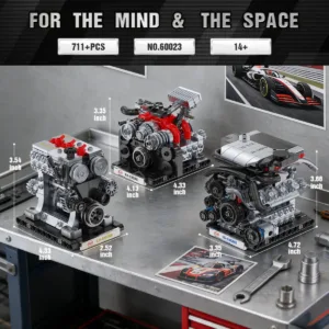 JMBricklayer 60023 Le Mini Moteur 3-en-1 — meilleure offre du moment sur Planet-Brick (vue détail 5)