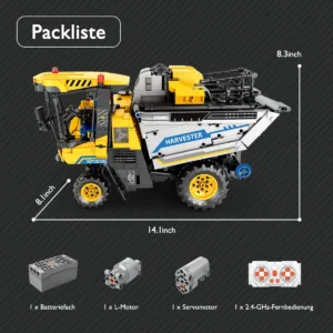 JMBricklayer 61112 La Vendangeuse Agricole — meilleure offre du moment sur Planet-Brick (vue détail 5)