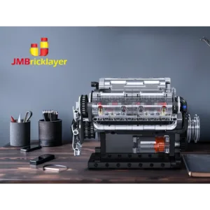 JMBricklayer 61116 Le Moteur V8 (Machinerie Moderne) — prix le plus bas sur Planet-Brick (vue détail 6)