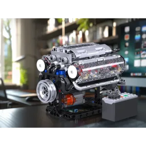 JMBricklayer 61116 Le Moteur V8 (Machinerie Moderne) — comparatif marchands sur Planet-Brick (vue détail 7)
