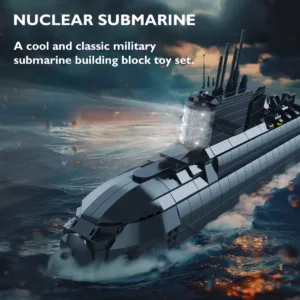 JMBricklayer 61505 Le Sous-marin Nucléaire — comparateur de prix sur Planet-Brick (vue détail 1)
