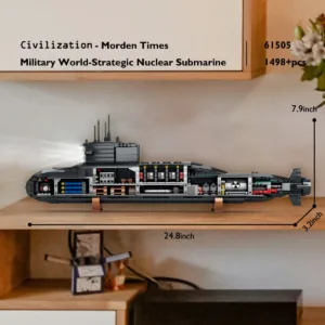 JMBricklayer 61505 Le Sous-marin Nucléaire — où acheter au meilleur tarif sur Planet-Brick (vue détail 2)
