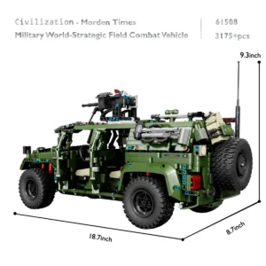 JMBricklayer 61508 Le Véhicule de Combat Stratégique — où acheter au meilleur tarif sur Planet-Brick (vue détail 2)