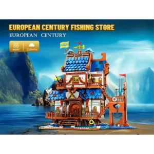 JMBricklayer 66007 Medieval Fishing Store Building Set 66007 | 2329+PCS — comparatif marchands sur Planet-Brick (vue détail 7)