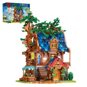 JMBricklayer 66008 Medieval Tree House Lighting Building Block Set 66008 | 2447+ PCS — meilleur prix sur Planet-Brick (visuel principal)