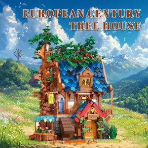 JMBricklayer 66008 Medieval Tree House Lighting Building Block Set 66008 | 2447+ PCS — comparateur de prix sur Planet-Brick (vue détail 1)