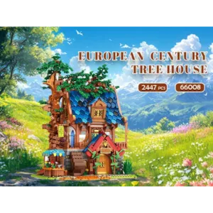 JMBricklayer 66008 Medieval Tree House Lighting Building Block Set 66008 | 2447+ PCS — comparatif marchands sur Planet-Brick (vue détail 7)