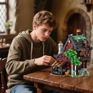 JMBricklayer 66017 L'Auberge Médiévale — meilleure offre du moment sur Planet-Brick (vue détail 5)