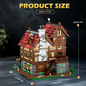 JMBricklayer 66018 European Century Bistro Kit 66018 | 2868+ PCS — comparez les prix sur Planet-Brick (vue détail 4)