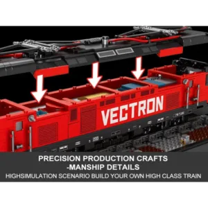 JMBricklayer 66019 Le Train Électrique Vectron — achat malin sur Planet-Brick (vue détail 8)