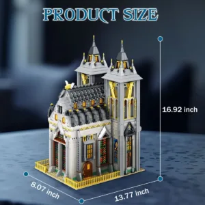 JMBricklayer 66027 European Century Church Building Block 66027 | 3183+ PCS — comparez les prix sur Planet-Brick (vue détail 4)