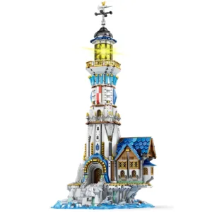 JMBricklayer 66028 Medieval Lighthouse Building Kit  66028 | 2966+ PCS — meilleur prix sur Planet-Brick (visuel principal)