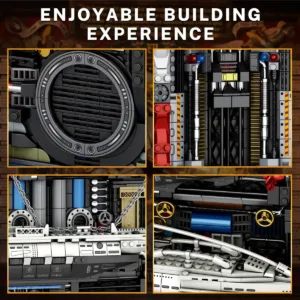 JMBricklayer 66038 Le Sous-marin U-Boat — bons plans et promos sur Planet-Brick (vue détail 3)