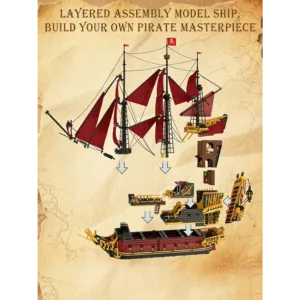 JMBricklayer 66049 Le Navire Pirate Revenge — bons plans et promos sur Planet-Brick (vue détail 3)